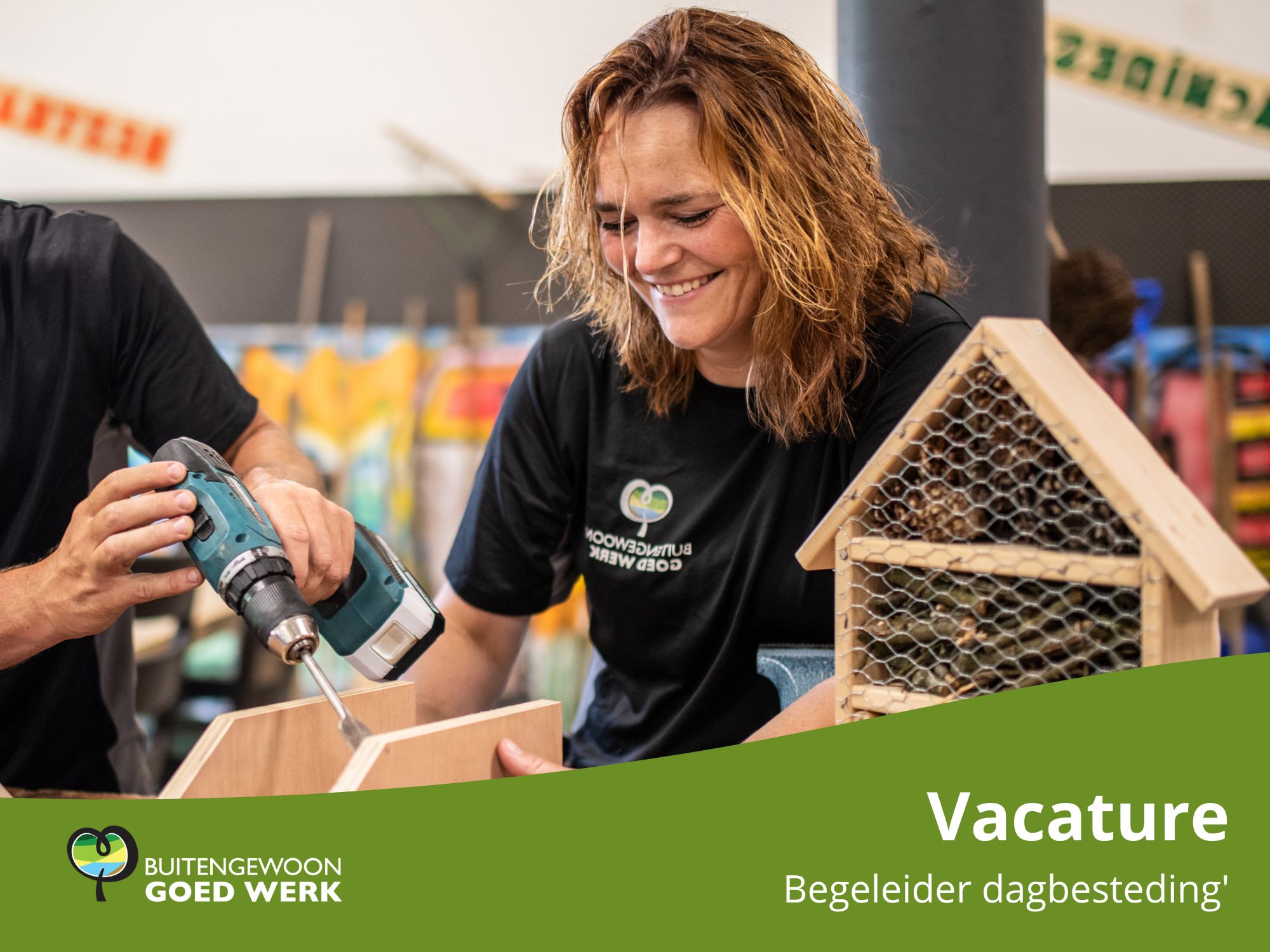 Vacature begeleider dagbesteding